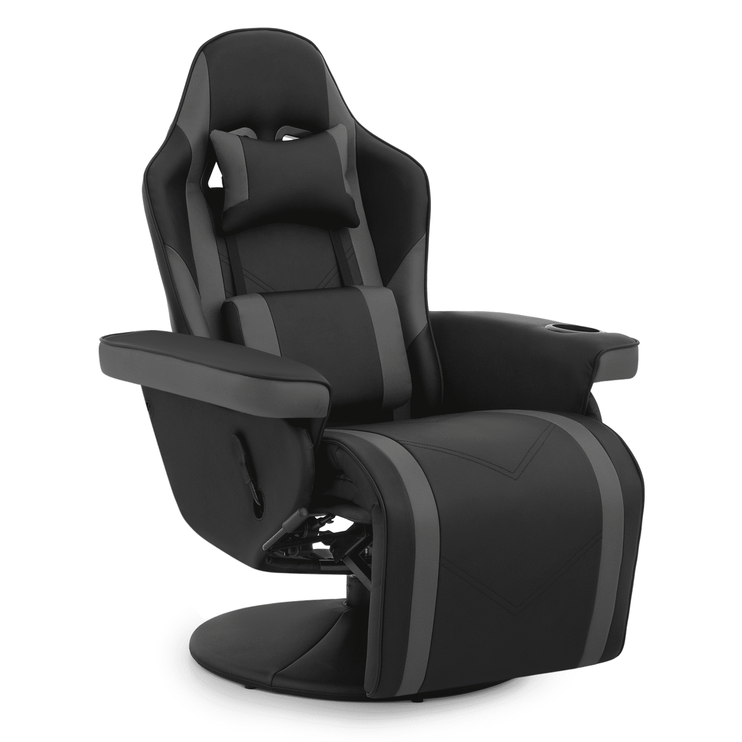 MoNiBloom Video Gaming Chair, Recliner with Adjustable Lumbar Support