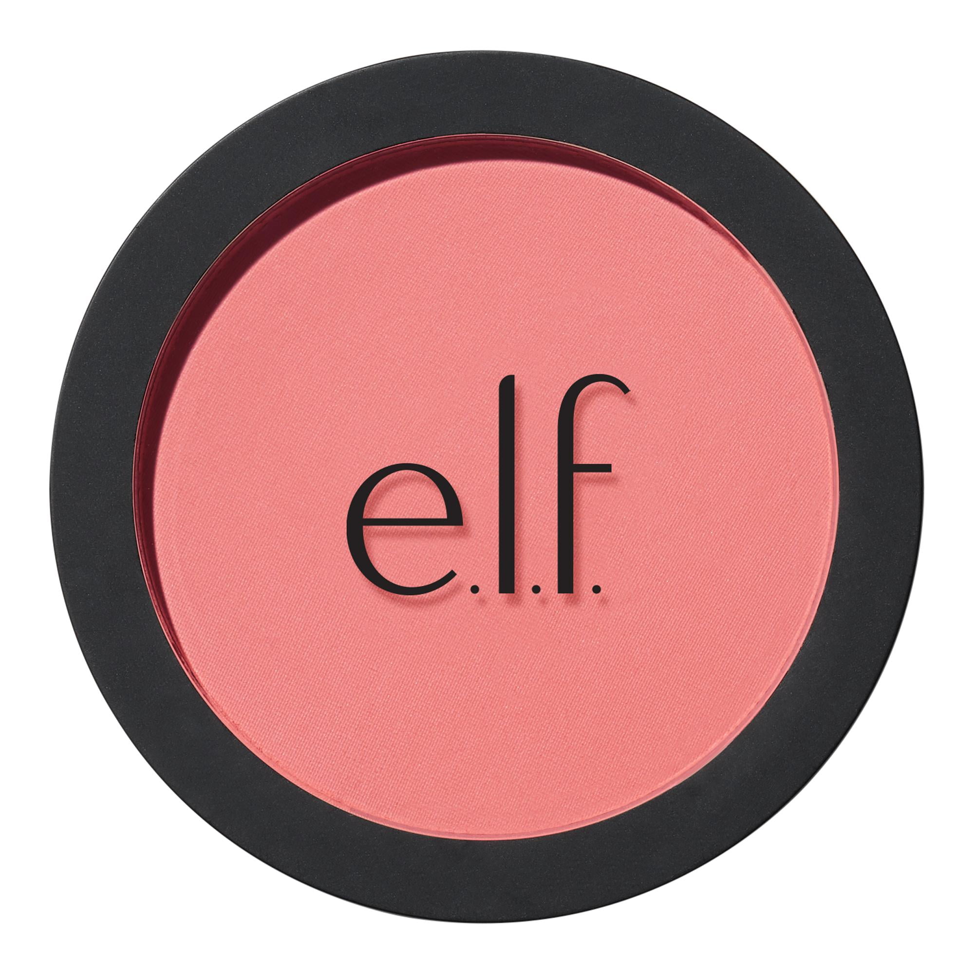 e.l.f. Primer-Infused Matte Blush, Always Crushing, 0.35oz