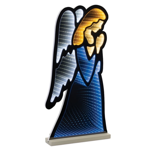 Melrose International LLC Angel Infinity Light 24.5"H Acrylic UL Plug Included