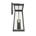 thumbnail image 5 of Millford 4-Light Outdoor Wall Lantern in Matte Black, 5 of 5