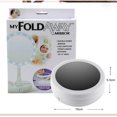 thumbnail image 3 of Led Folding Makeup Mirror with Light USB Double-Sided Desktop Mirror New Vanity Mirror Luminous Portable Storage Mirror, 3 of 8