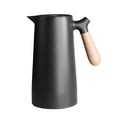 thumbnail image 2 of 2xHervidor Térmico De Doble Pared De Gran Capacidad, Olla De Vidrio Para El Hogar, 1L, Negro Sunnimix hervidor de aislamiento térmico, 2 of 7