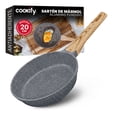 thumbnail image 1 of Sartén de Aluminio con Revestimiento Antiadherente, 100% Libre de PFOA Cookify (Mármol Gris, 20 cm), 1 of 8