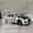 White, variant on 1:32 Diecast Sedan Racing Car, Alloy Realistic Sports Car Model with Sound and Light Effect, Pull Back Mini Vehicle Toy for Kids Christmas Gift & Collection