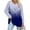 Blue, variant on Njagoc3 Plus Size Shirts for Women Butterfly Graphic Print Shirts Long Sleeve Shirts Crew Neck Loose Fit Blouses Fall Clothes