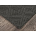 thumbnail image 4 of Garland Rug Brentwood Jasmine Cinder Gray Indoor Area Rug, 6' x 9', 4 of 6