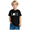 thumbnail image 3 of Robe à Manches Courtes Chemise à Manches Courtes pour Tout-Petits Garçons Filles Imprimé Baseball T-Shirt Mode Mignon Col Rond Imprimé Haut à Manches Courtes Chemise de Baseball pour Garçons Hauts à Manches Courtes, 3 of 5