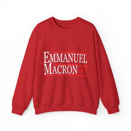 Emmanuel Macron Presidente 2017 Unisex Crewneck Sweatshirt