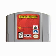 Mission Impossible Video Games Cartridge Card for N 64 Us Version