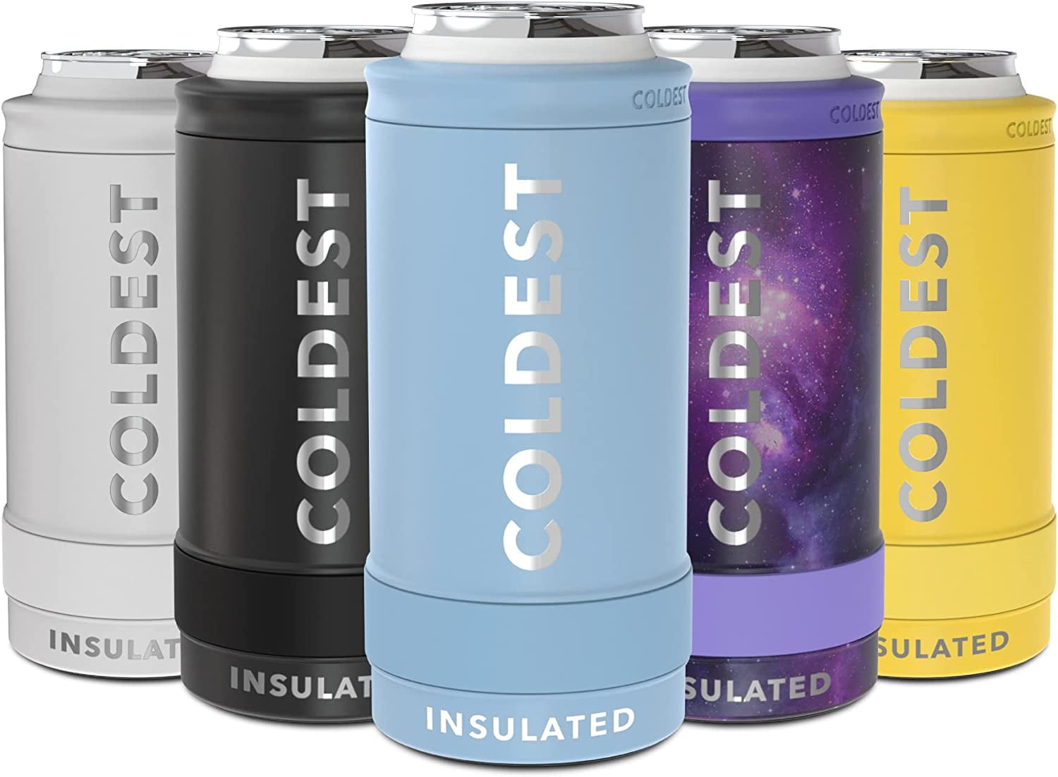 Cool Gear 4-Pack 25 oz Tauton Insulated Stainless Steel Chillers with