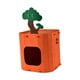 thumbnail image 3 of Casa de gato cama de gato cave cabaña fieltro de invierno cama de gato cubierta cama condo de gato cama cerrada para descansar múltiples gatos 33CMX33CMX26CM, 3 of 8
