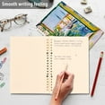 thumbnail image 4 of FORMRS 1-Subject Spiral Notebook 8" x 5" College Ruled 60 Refillable Sheet A5 Hard Cover, 2 Pack, Yellow Window, 4 of 7