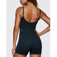 thumbnail image 2 of CRZ YOGA Butterluxe Cami Strap Rompers for Women Sleeveless One Piece Yoga Jumpsuits Bodysuit Shorts Padded, 2 of 4
