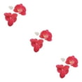 thumbnail image 1 of maskred 50 Pcs Têtes d'Orchidée en Soie Synthétique Durables Conçues pour Roses Rouges 3Set, 1 of 6