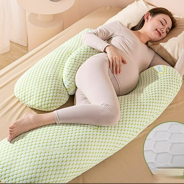 Almohadas para mujeres embarazadas 180x110x80cm protegen la cintura protegen el sueno el Abdomen durante el embarazo maternidad qym unisex Walmart en linea