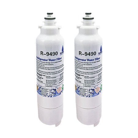 

Replacement For LG LSXS26366S Refrigerator Water Filter - by Refresh (2 Pack)