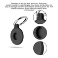 thumbnail image 3 of Tracker Key Ring Silicone Anti-lost Locator Case Key Ring Replacement Portable Protector Cover Replacement for Airtags, Black, 3 of 7