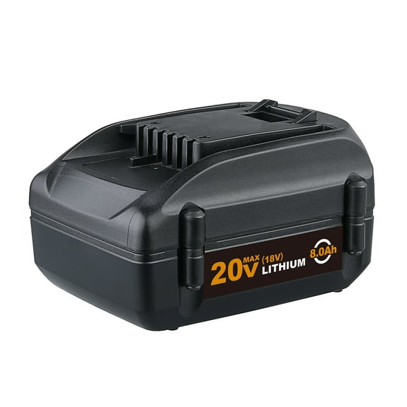 8.0Ah WA3520 20V Battery Replace for Worx 20V Battery WA3520 WA3525 WA3575 Battery Compatible with Worx 20V Tools WG151s, WG155s, WG251s, WG255s, WG540s, WG545s, WG890, WG891