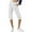 White, variant on Njagoc3 Womens Solid Color High Waist Wide Leg Pants - Relaxed Fit Straight Leg 7/8 Length Casual Trousers Breathable Cotton Blend for Everyday Comfort
