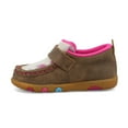 thumbnail image 3 of TWISTED X Infant's Driving Moc Bomber/White Multi/Pink Casual Shoes, Size: 9, Width: M, 3 of 6