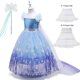 thumbnail image 1 of Disfraz de Elsa y Anna de Disney, ropa de fiesta de cumpleaños de 2024, disfraz de Frozen, vestido de princesa de la Reina de las Nieves, vestido de Halloween para niños, Vesidos, 1 of 5