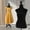 Black, variant on YRLLENSDAN 49.6-63.4 Inch Height Adjustable Sewing Mannequin Body for Clothing Dress Jewelry Display, Half Female Dress Forms with Wooden Tripod Stand for Sewing, Black