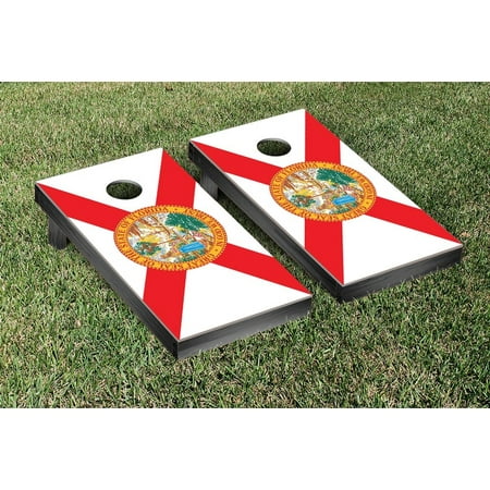 Florida Flag Cornhole Bean Bag Toss Game
