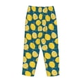thumbnail image 5 of Haiem Lemon Women's Pajama Pants Ultra Lightweight Pjs Bottoms Sleepwear Bottom Pants With Pocket Drawstring-Large, 5 of 7