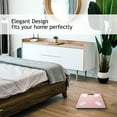 thumbnail image 4 of Weight Scale,Precision Digital Body Bathroom Scale with Step-On Technology, 6mm Tempered Glass Easy Read Backlit LCD Display, Body Tape Measure Included, 400 Pounds, Rose Gold, 4 of 7