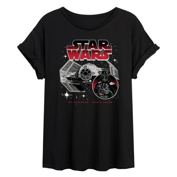 Star Wars - Tie Advanced Darth Vader - Women's Oversized Tee