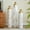 Gold+White, variant on S-HOME Fire-Burned Metal Vases Set of 3 Gradated Heights for Industrial Home Decor, Red