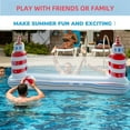 thumbnail image 4 of Inflatable Pool Volleyball Set, Floating Water Volleyball for Summer Pool Game, 4 of 7