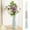 Gray, variant on Aodebiao Modern Plastic Flower Vase - 8.1in Tall Decorative Vase for Fresh/Dried Flowers, Wedding Centerpiece & Home Decor (White, Shatterproof)