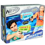 Nerf Laser Strike Laser Tag 2 Pack Blaster Set with Chest Plates, Game for kids 8 and up, Families and Adults!