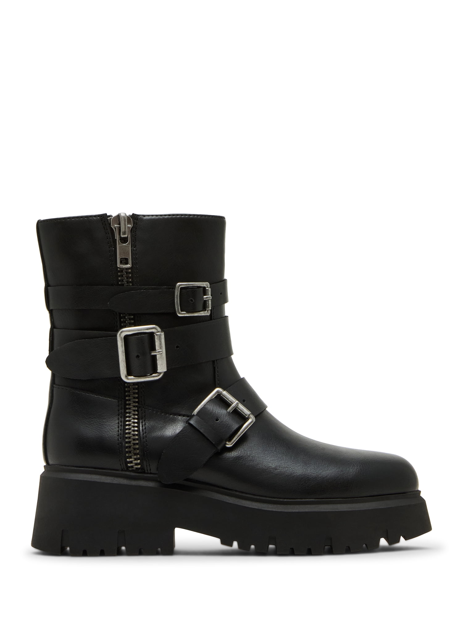 Madden Girl Women's Mally Buckle Ankle Bootie