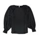 thumbnail image 1 of Alfani Womens Solid Shell Blouse, black, S, 1 of 2