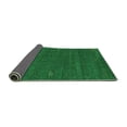 thumbnail image 2 of Ahgly Company Indoor Square Abstract Turquoise Blue Contemporary Area Rugs, 3' Square, 2 of 4