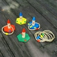 thumbnail image 1 of de juguete al de lanzamiento de anillos de aro de con 4 pilares y 8 círculos educativo para acampar y viajar de Salvador Juguetes educativos, 1 of 10