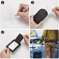 thumbnail image 3 of 4 Pcs Mr and Mrs Passport Cover Holder And Luggage Tags Black White Couples Passport Holder Set Faux Leather Honeymoon Travel Suitcase Tag his her Passport Holder for Bridal Shower Gift DIY, 3 of 6