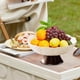 thumbnail image 5 of Plato de Servir, Bandeja de Alimentos de Plástico con Base Desmontable, Fuente de Dulces Decorativa, 25cm, para Frutas, Verduras, Aperitivos, Fiestas, Multicolor, 5 of 6