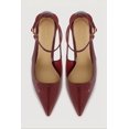 thumbnail image 4 of Women's Pointed Toe Double Ankle Strap Wedge Pumps, 4 of 6
