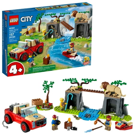 LEGO City Wildlife Rescue Off-Roader 60301 Building Kit