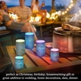 thumbnail image 7 of Set of 2 Flameless Candles Lights with Remote Control Flickering LED Candles Electric Candles for Home Decor Parties Sharks Are Swimming, 7 of 7