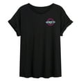thumbnail image 2 of Marvel - Hawkeye Circle Logo - Women's Oversized Graphic T-Shirt, 2 of 4