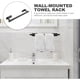 thumbnail image 3 of Toallero de baño de 40cm, toalleros montados en la pared, soporte de toalla de mano de baño resistente, organizador, barra de toalla, accesorios de baño, 3 of 5