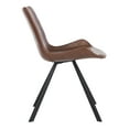 thumbnail image 3 of SAFAVIEH Terra Mid Century Modern Dining Chair, Set of 2, Light Brown, 3 of 13