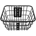 thumbnail image 1 of Phenofice Detachable Bicycle Basket Black Iron Easy Installation Cycling 1Pcs, 1 of 8
