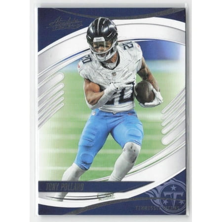 2025 Panini Absolute Football #89 Tony Pollard Tennessee Titans NFL Football Card