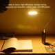 thumbnail image 4 of Paquete de 2 mini luces de libros USB 100LM LED LED Lámparas de lectura brillante U Power Bank Power Laptop Iluminación de la noche Dormitorio Inevent HA010344-00, 4 of 6