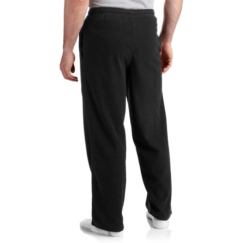 ONLINE - Big Men's Lounge Solid Micro Fleece Pant - Walmart.com